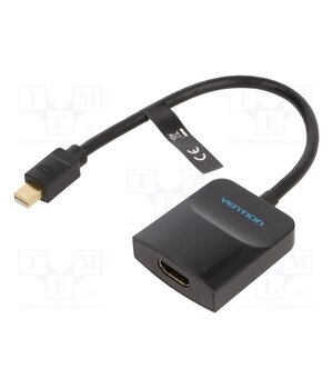 HBCBB Converter; HDMI socket,mini DisplayPort plug; Len: 0.15m; black WzoH3EgxU8Sm8RJasAKyVOGV3b8WH74cL3jjITDG57o