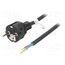 51327 Cable; CEE 7/7 (E/F) plug,wires; PVC; 1.5m; black; 16A; 250V wcrqNoAc5-fFdByYjoPc8btYssg19gpyvYSS6ODMGhw