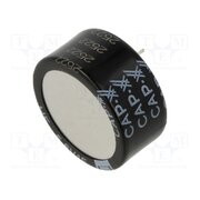 HF15R52010P105C Supercapacitor; connectors; 1F; 5.5VDC; -20÷80%; Ø20.5x9.8mm; 15uA eyw9j9ladWHpA363qyPJd94skB4o_LyQM_7hMGgW4Ms