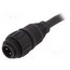 CA0161A01301512 Connector: circular; plug; PIN: 4; male; cables; ECOMATE (C016) SVVlwboCqOTS-J2jo12TrjwXrxieIIeQFnG51W2Osd4