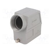 09300100543 Enclosure for connectors: HDC; size 10B; for cable; Han; IP65 E4UmkOws7NjTnd3DB1mfMQeA9pSN4o0SQic6MQ3AA6Q