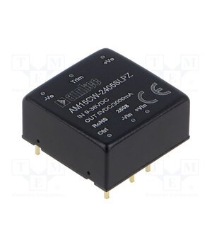 AM15CW-2405SLPZ Converter: DC/DC; 15W; Uin: 9÷36VDC; Uout: 5VDC; Iin: 694mA; Iout: 3A N6ZpLgC4pwowdrjWROI4iaaOoNB48CnWa49ZxIo981I