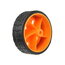 Gumijas ritenis, diametrs 30 mm, ass diametrs 2 mm, oranžs ABRV003+1.jpg