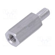 236X15 Screwed spacer sleeve; 15mm; Int.thread: M4; Ext.thread: M4 WQASqRjE4bja_tDng0sMXWztqaoI9uEfIZG3Kuk6dFE