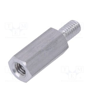 236X15 Screwed spacer sleeve; 15mm; Int.thread: M4; Ext.thread: M4 WQASqRjE4bja_tDng0sMXWztqaoI9uEfIZG3Kuk6dFE