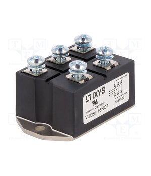 VUO82-16NO7 Bridge rectifier: three-phase; Urmax: 1.6kV; If: 90A; Ifsm: 750A xXSPrB6iGpWmDckcTTpJqCa_IQiC2LQH46UM18dmqcU