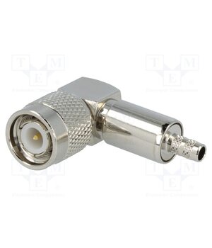 T1122A1-ND3G-1A-50 Connector: TNC; plug; male; 500V; angled 90°; 50Ω; crimped; POM alQLhJYKYvX2Uh6vS6MtLwC0sYdpRg7JJnXmP7k9f_I