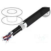 400026 Wire: loudspeaker cable; HELUSOUND®; 4x2x0.22mm2; stranded; black BaRQG9WI2JvHmm0hwljsaPlGBM8AFKecLjv51d84hNs