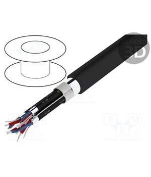 400026 Wire: loudspeaker cable; HELUSOUND®; 4x2x0.22mm2; stranded; black BaRQG9WI2JvHmm0hwljsaPlGBM8AFKecLjv51d84hNs