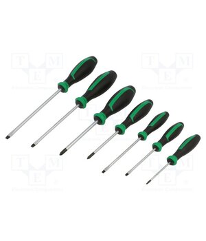 96469115 Kit: screwdrivers; Phillips,slot; cardboard packaging; 7pcs. wviJXUYhYFK6tSLf8eDlAQd97BUa2DGNJuAO3yUroIk