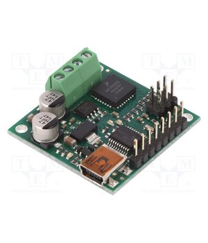 JRK 21V3 USB MOTOR CONTROLLER DC-motor driver; MC33926; 20kHz; PWM,RC,TTL,USB; 3A; Uin log: 4÷5V s7SsLKdwJsU0B6WBf6VOFDctS-RtiHf9xUHVQIWUi-k