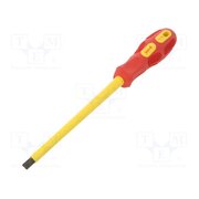 BM1118 Screwdriver; insulated; slot; SL 8; Blade length: 175mm Jh4rkaQdJ50dHfwtd7Xdrol8CPG3uREJEqjB7IIRNe8