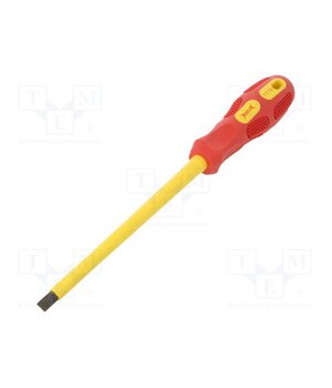 BM1118 Screwdriver; insulated; slot; SL 8; Blade length: 175mm Jh4rkaQdJ50dHfwtd7Xdrol8CPG3uREJEqjB7IIRNe8