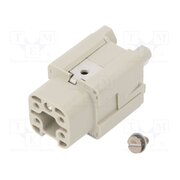 1498400000 Connector: rectangular; female; HDC; PIN: 5; 16A; 600V; 4+PE; size 1 x2z20zAQHEer67datOdH8-Al1mjyxFsDbiM69wQRCBU