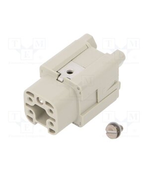 1498400000 Connector: rectangular; female; HDC; PIN: 5; 16A; 600V; 4+PE; size 1 x2z20zAQHEer67datOdH8-Al1mjyxFsDbiM69wQRCBU