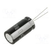 EEUED2W330 Capacitor: electrolytic; THT; 33uF; 450VDC; Ø16x31.5mm; ±20%; ED QoycVg2ppqRYbFEqOsx-pGDMFXR7popnljVyaZkPc7M