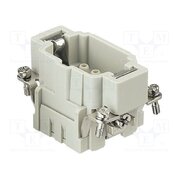 09330062602 Connector: HDC; contact insert; male; 16A; 500V; Han E®; PIN: 6; 6+PE eh5SNG8xoExXoDjkXBxo54MrlrbPHMPDdPq2hxdcFzQ