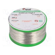 SN99CU07AG03-1.1.3/0.5MM 250G Tin; lead free; Sn99Ag0,3Cu0,7; 500um; 250g; reel; 216÷227°C; 3% mjU-s1SMjneCffdtFdiRkLogL7PYT-2HKQf_RDuzGsw