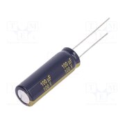 EEUFC2A101L Capacitor: electrolytic; low ESR; THT; 100uF; 100VDC; Ø10x30mm 2q6gZMC5jwF5uPnuzgPsKyyajKue1NA2A04hvTYFcHU