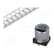 EEEFK1V100AR Capacitor: electrolytic; low ESR; SMD; 10uF; 35VDC; Ø5x5.8mm; ±20% z40T_4z14m1n2LCJ0KZ3Fs6xrzQelrThb_hBxzBU5R4