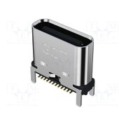 USB4160-03-0170-C Connector: USB C; socket; SMT; PIN: 24; vertical; top board mount ow7q8T2bYVLHCik2MfN_GU7P3b3srakBsob-XvV78wo