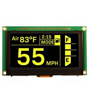 NHD-2.7-12864WDY3 Display: OLED; graphical; 2.7"; 128x64; Dim: 82x47.5x5.5mm; yellow JWLKTTXNQzp26ysvpXjHpCVbG0VHEEyLbhZ4QC0Cc7o