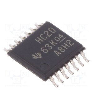 SN74HC20PW IC: digital; NAND; Ch: 2; IN: 4; SMD; TSSOP14; 2÷6VDC; HC 1CiLB7t50ZPjlzkzmx5sDQaY3qEfFex-LV1zOMX90UA