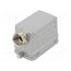 C14610R0105561 Enclosure for connectors: HDC; size E10; for cable; for latch uH51icrcZuWi4LJIb32dfLiQHK7D17LVj-_c2f1z_5I