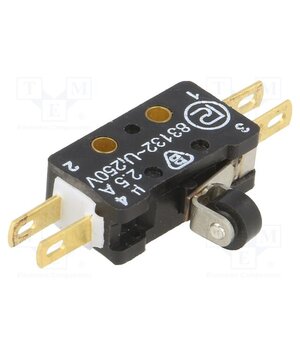 83 132 S54 KR-9,3 Microswitch SNAP ACTION; 2.5A/250VAC; 0.3A/220VDC; ON-(ON); IP40 ARNEYaeLdyUXYJbdd7gVoap8i2iwnZA_6bJVmztqbe4