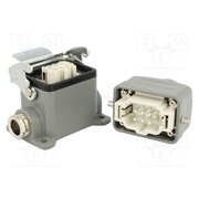 93603-0048 Connector: HDC; male + female; GWconnect; PIN: 6; 16A; 500V; 6+PE syPUTcEJP23pgHGfVgt674K9Rp6zxqhrJOxqHT6BgtA