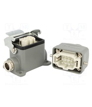 93603-0048 Connector: HDC; male + female; GWconnect; PIN: 6; 16A; 500V; 6+PE syPUTcEJP23pgHGfVgt674K9Rp6zxqhrJOxqHT6BgtA