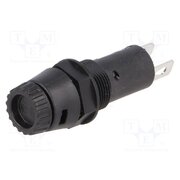 3101.0015 Fuse holder; 5x20mm; 10A; on panel; black; FPG1; 250VAC; UL94V-0 Co8MW0EwdR57mO4Fk0GwGy1_L-z6IjNUmrjFeDGnh0I