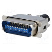 DS1078-24M0L Connector: Centronics; plug; male; PIN: 24; soldering; for cable 5lWvvIM0JijTBmJ4jT5ac17cXuXD0_ViDZWd2yqEoV8