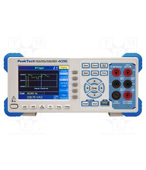 P 4095 Benchtop multimeter; LCD TFT 4"; 4,5 digit (60000); 480x320 u6eQyUmHSPzpztDLwL-QJQ0bAgaFTFebmDhvrzQwuFk