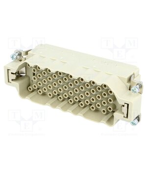09320643001 Connector: HDC; contact insert; male; 16A; 500V; Han® EEE; PIN: 64 w5_TQ4nyzmBGNvVgdQwFX6D1hm5r2oHQDDDXQj6ykZE