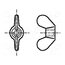 1099612 Nut; winged; M10; 1.5; 5 steel; Plating: zinc; BN 213 8Xrbd5pkj9JnQuVg0-nhfFxIKzLXAQt1q48ujv4Th1M