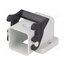 C14610F0030044 Enclosure for connectors: HDC; size A3; with latch; plastic; IP65 NRYykLvEMEZ04MzeGSXdxiVeJJmgMjfHK3QuPPmGECY