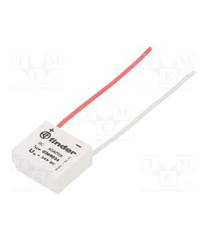 026.9.024 Relays accessories: DC adapter; 24VDC eRR07N20flPN8PTdbdTqU70kDCJcSweGE0esGulMfNs
