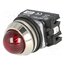 NEF30-LEC-230VAC Control lamp; 30mm; NEF30; Illumin: LED,filament lamp; Ø30.5mm o-pl2NO4od0g3yAn2_wupqhrVUePPKkdIk9HEoW5c48