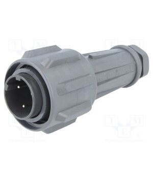 EXP-0911/03/P Connector: circular; plug; male; PIN: 3; 18A; 600V; EXPlora; IP68 HxMy68AGW4Aix3SHgIeDf4NVTg2PdWdplNc0sZySTTo