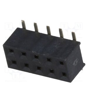 ZL266-10DG Connector: pin strips; socket; female; PIN: 10; vertical; SMT; 2mm nJ0t2ylgH09lJVny39QLvltuavMuYGzY1tBQR9vMdeM