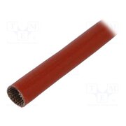 SCS4KV 10.0 RB 100 Insulating tube; fiberglass; brick red; -60÷250°C; Øint: 10mm jAWxLrf3MrOaecpzeZ_Q_kdJwWXBLktSOXLFNo4nK2U