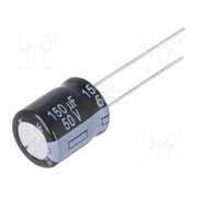 EEUFR1H151 Capacitor: electrolytic; low ESR; THT; 150uF; 50VDC; Ø10x12.5mm yFa6RTD1IRTYukZP3Sog9GwZs8FAUbCgnmCj59toHhQ