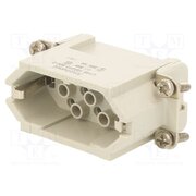C14610A0155002 Connector: HDC; contact insert; male; 250V; PIN: 15; 15+PE; size A10 Has4-qq9YFXrV9oEsu23CCbzp2JahEyk5SSQeSfsq1E