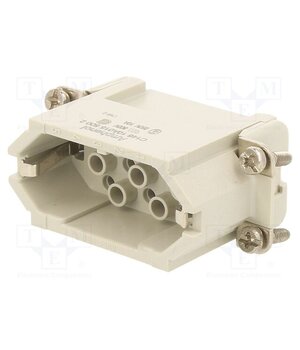 C14610A0155002 Connector: HDC; contact insert; male; 250V; PIN: 15; 15+PE; size A10 Has4-qq9YFXrV9oEsu23CCbzp2JahEyk5SSQeSfsq1E