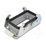 C14610F0100001 Enclosure for connectors: HDC; size E10; with double latch; IP65 AYLqmzjs4WEFuSahvYldeE28F8iSLnWp8Z3sST8G9yo