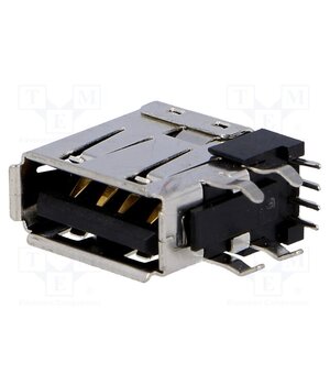 67329-8000 Connector: USB A; socket; on PCBs; THT; PIN: 4; side,angled 90° AEQppcWfBnufqTRGx8bMOeNtIWbz6bI9v2a5yPU0DNU
