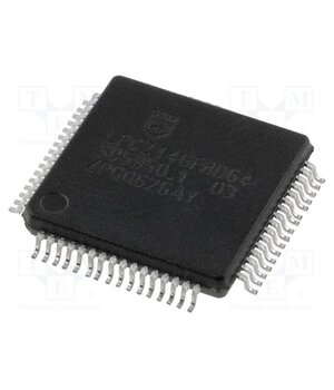 LPC2146FBD64 IC: ARM7TDMI microcontroller; 40kBSRAM; Flash: 256kx8bit; LQFP64 4TtxT35eHaaH2kgRfafK_pz6Mo5Y2Pe3vbEQloAX-Jc