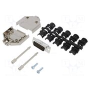 L17DTPK-M-15+L717HDA26P Connector: D-Sub HD; PIN: 26; male; straight; soldering; for cable iooy2zGwQxmHxOFZSxAcr5AfPti3mSuQf4hxymYzQwQ