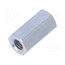 123X10 Screwed spacer sleeve; 10mm; Int.thread: M3; hexagonal; steel 9gB-UZUfN5KxUSPiF-Bu7E9jtKAlfnFvD118w9bi_ng